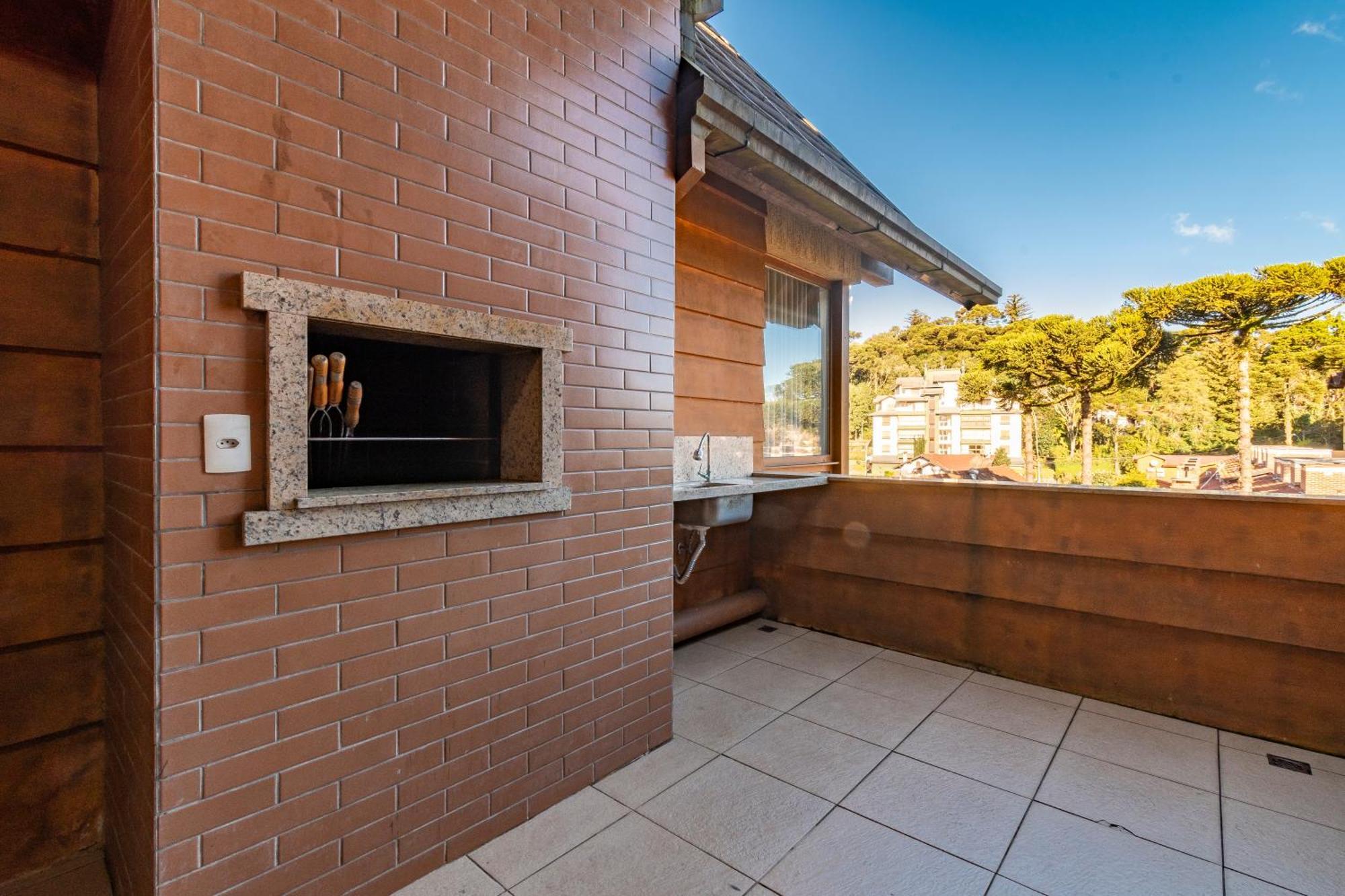 Ferienwohnung A Apenas 300 Mts Da Rua Coberta, No Exclusivo Via Florida Gramado Exterior foto